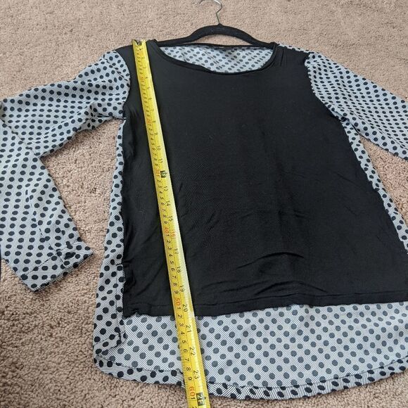 ⭐ 3 for $20🌼 Ann Taylor Mixed Fabric Long Sleeve - Picture 6 of 6